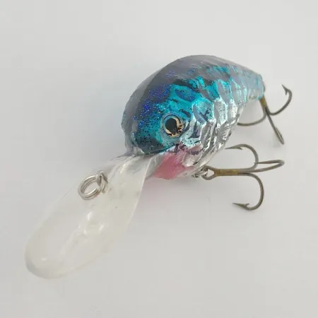 Renosky Deep Dive Honeycomb Rattl shad, silver/blå, 12g, djupgående wobbler #23542