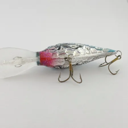 Renosky Deep Dive Honeycomb Rattl shad, silver/blå, 12g, djupgående wobbler #23542