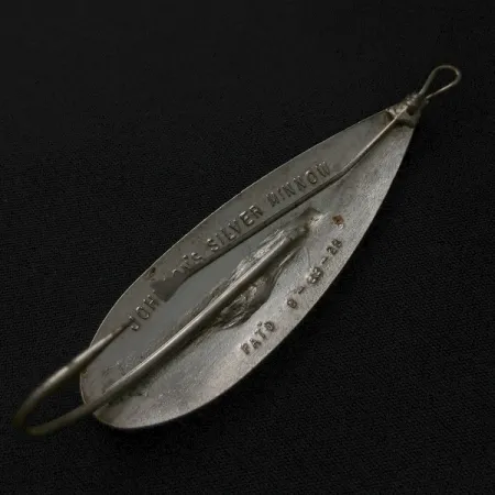 Johnson Silver Minnow Weedless, Nickel, 12g, vasskyddat skeddrag #23553