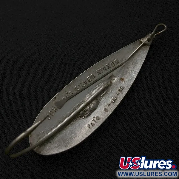 Johnson Silver Minnow Weedless, Nickel, 12g, vasskyddat skeddrag #23553