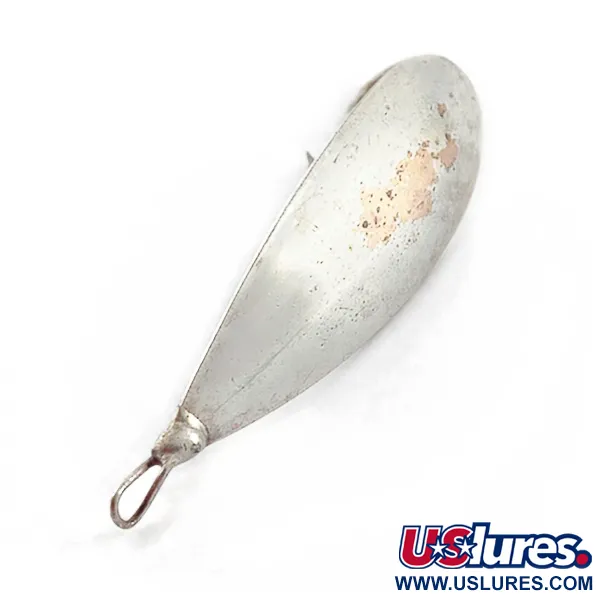 Johnson Silver Minnow Weedless, Nickel, 12g, vasskyddat skeddrag #23553
