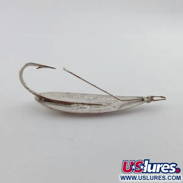 Johnson Silver Minnow Weedless, Nickel, 12g, vasskyddat skeddrag #23553