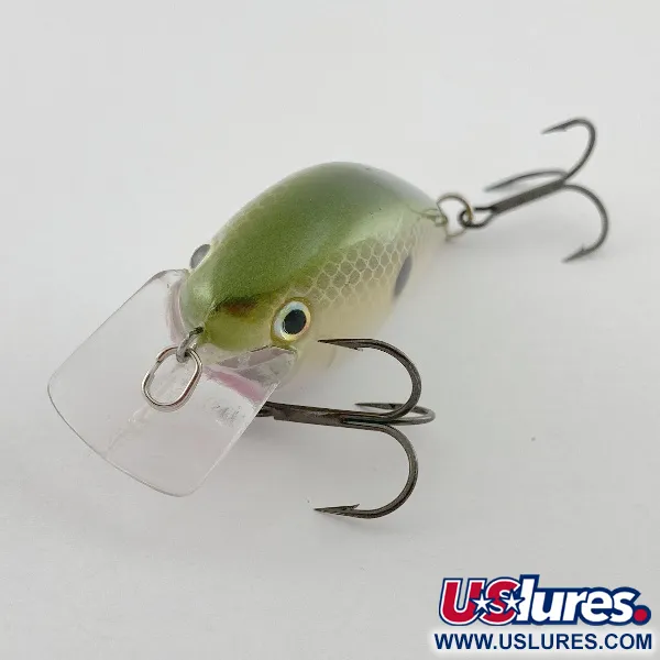 Strike King KVD 1.5 Silent, Olive Sexy Shad, 12g, squarebill #23556