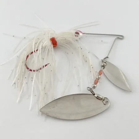 Strike King Red Eyed, 21g, Vit/Silver, Spinnerbait #23566