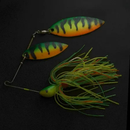 Double Willow Blade, Firetiger, 25g, Spinnerbait #23567