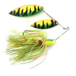 Spinnerbait med dubbla willow-skedar