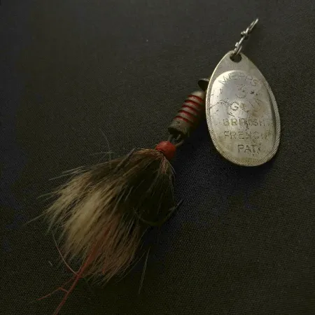 Mepps Aglia 3, Silver, 7,3g, ekorrsvans, Spinnare #23570