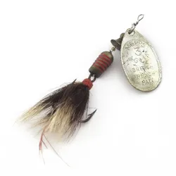 Mepps Aglia 3 försedd med ekorrsvans (1960-tal)