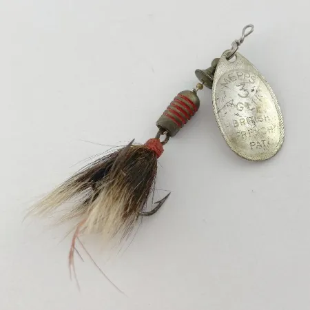 Mepps Aglia 3, Silver, 7,3g, ekorrsvans, Spinnare #23570