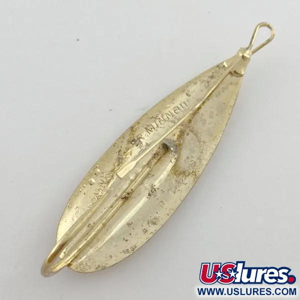 Johnson Silver Minnow Weedless, Guld, 12g, Skeddrag #23573