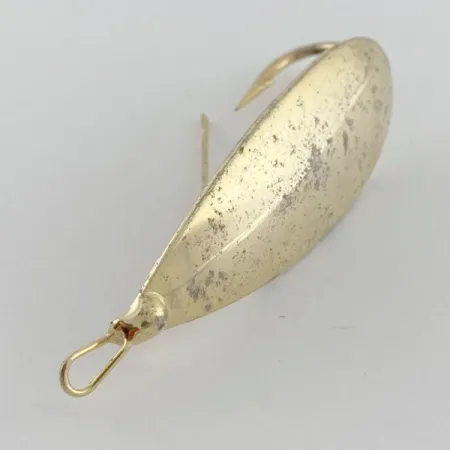 Johnson Silver Minnow Weedless, Guld, 12g, Skeddrag #23573