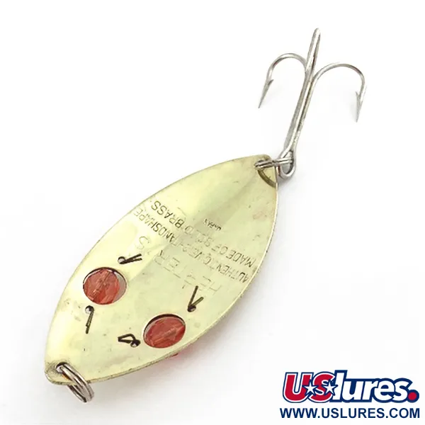 Herter's Glass Eye Spoon, 21g, nickel/röd, Skeddrag #23575