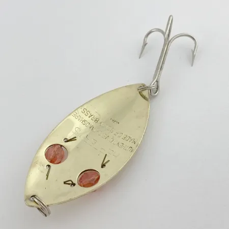 Herter's Glass Eye Spoon, 21g, nickel/röd, Skeddrag #23575