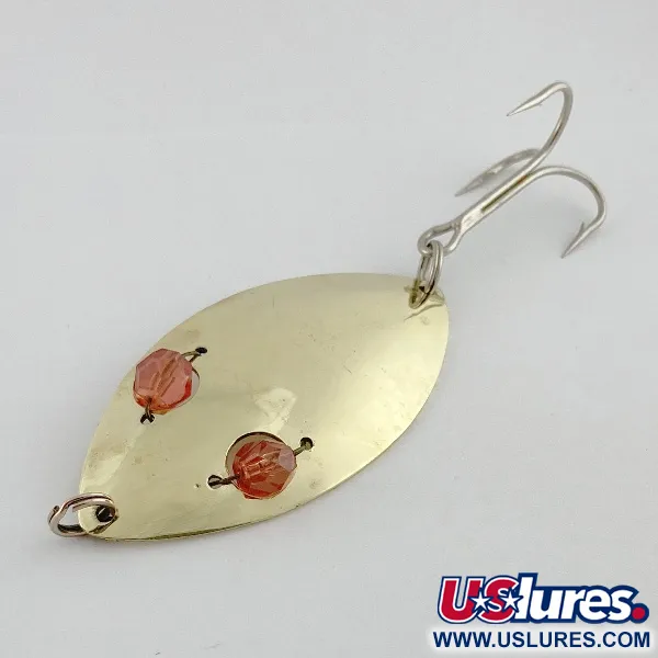 Herter's Glass Eye Spoon, 21g, nickel/röd, Skeddrag #23575