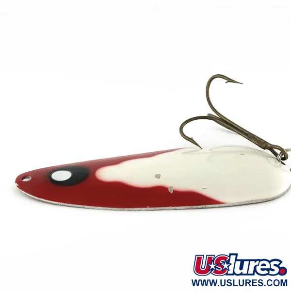 Lindy Gator, 45g röd/vit/nickel, skeddrag #23583