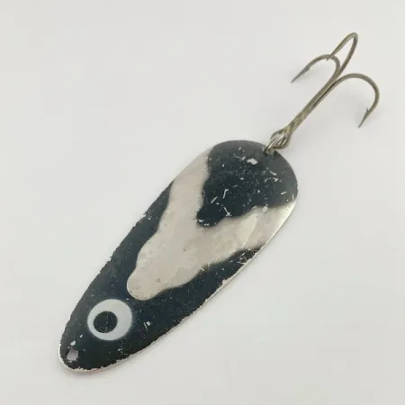 Lindy Gator, Nickel/Svart, 45g, Skeddrag #23585