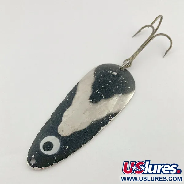 Lindy Gator, Nickel/Svart, 45g, Skeddrag #23585