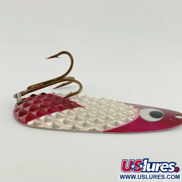 Lindy Gator, 55g röd/vit/nickel, Skeddrag #23586