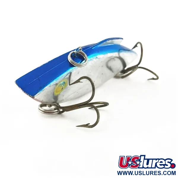 Bill Lewis Rat-L-Trap, Nickel/Blå, 14g, Lipless Crankbait #23587