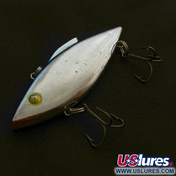 Bill Lewis Rat-L-Trap, Nickel/Blå, 14g, Lipless Crankbait #23587