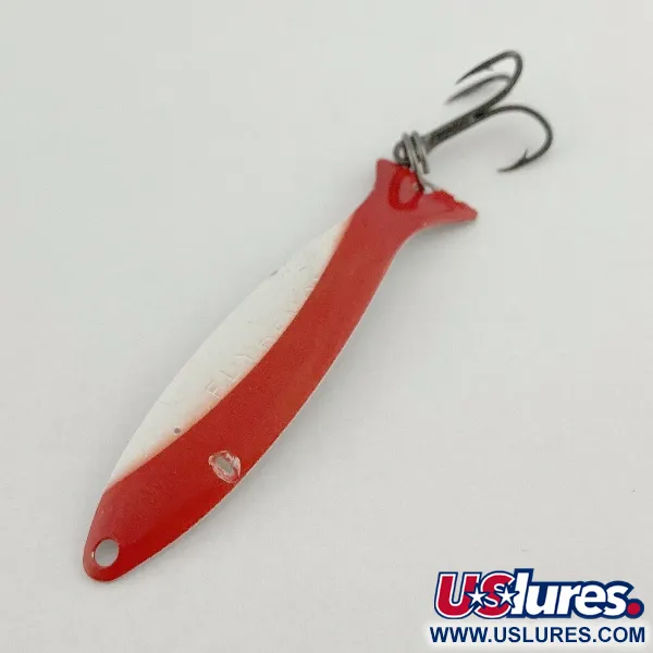 Worth Fly Rod Demon, 2,5g, nickel/röd/vit, skeddrag #23595