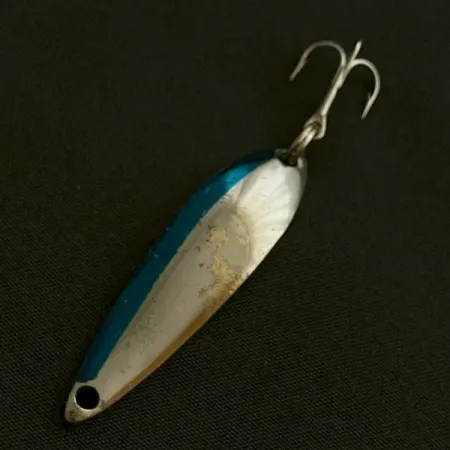 Acme Fiord Spoon Lightning (1950-tal), 7g nickel/blå, skeddrag #23604