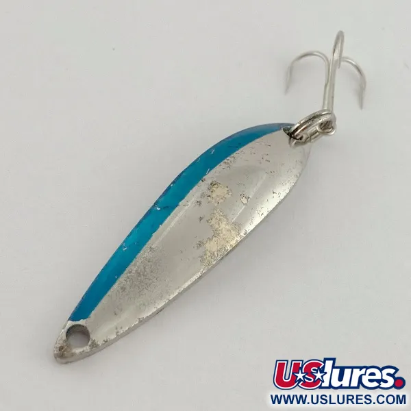 Acme Fiord Spoon Lightning (1950-tal), 7g nickel/blå, skeddrag #23604