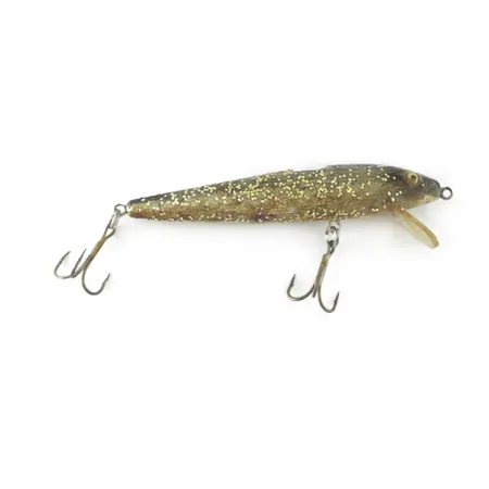 Bill Norman Shiner Minnow, Guld, 10g, Flytande wobbler #23622