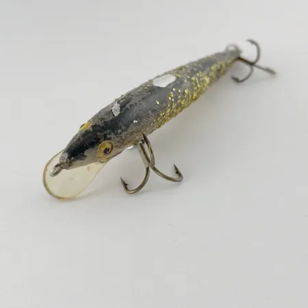 Bill Norman Shiner Minnow, Guld, 10g, Flytande wobbler #23622