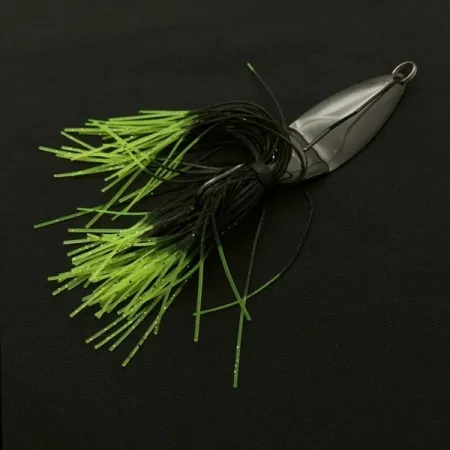Berkley Blade Dancer, 14g, svart/chartreuse, hybridbete #23670