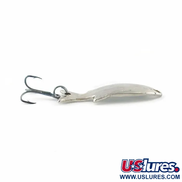 Atlantic Lures Golden Wobble-Fish, 5g Nickel, Skeddrag #23671