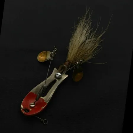 Pflueger ZAM, nickel/röd, 14g, Spinnbete #23672