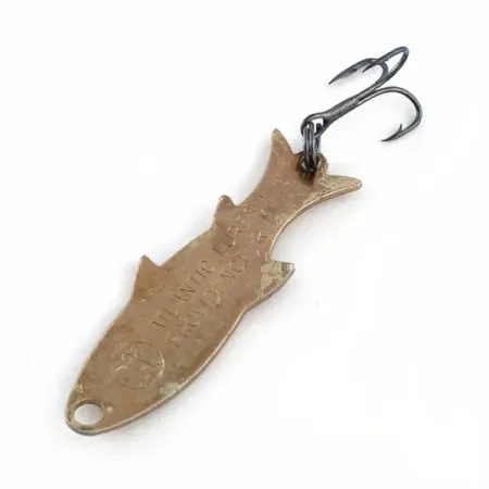 Atlantic Lures Golden Wobble-Fish, 5g Koppar, Skeddrag #23698