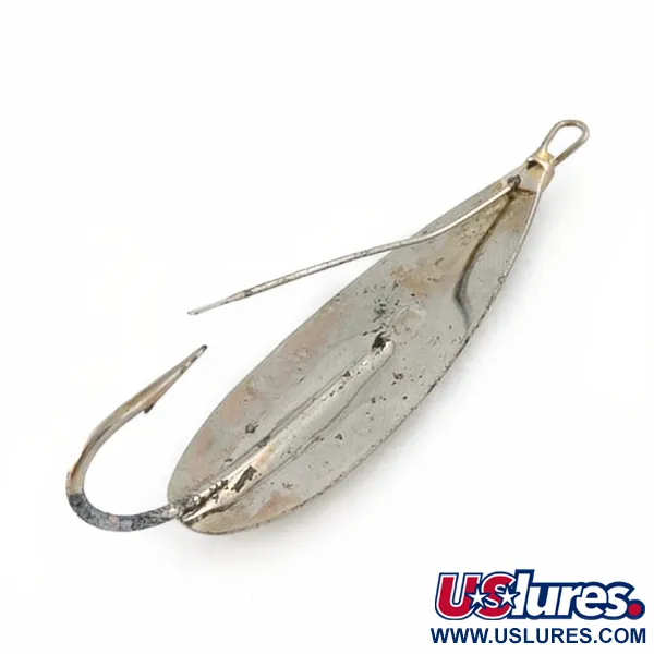 Luhr Jensen Silver Spoon, 14g, Nickel, Skeddrag #23702