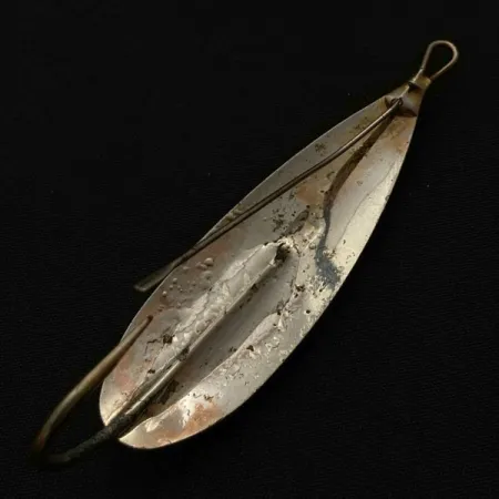 Luhr Jensen Silver Spoon, 14g, Nickel, Skeddrag #23702