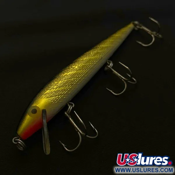 Rebel Floater F12, 9g, Guld, Flytande Vobbler #23704