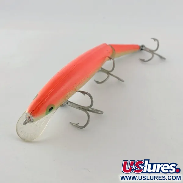 Rebel Floater F14 Jointed, orange/guld, 14g, ledad wobbler #23705