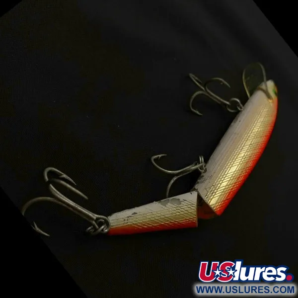 Rebel Floater F14 Jointed, orange/guld, 14g, ledad wobbler #23705