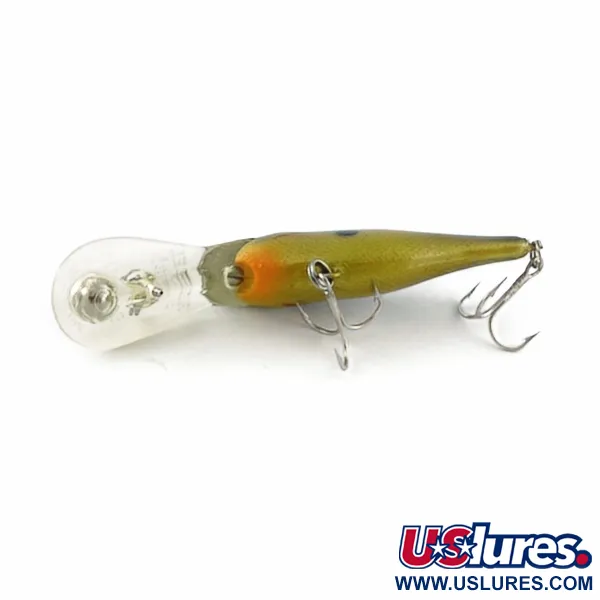 Rebel Double Deep Shad, 5g, Chartreuse, Djupgående wobbler #23706