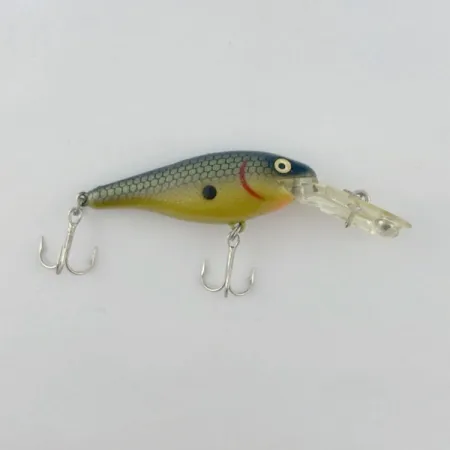 Rebel Double Deep Shad, 5g, Chartreuse, Djupgående wobbler #23706