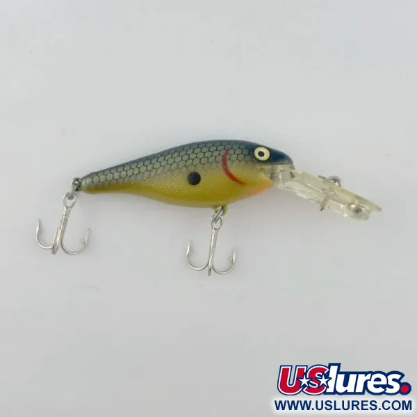 Rebel Double Deep Shad, 5g, Chartreuse, Djupgående wobbler #23706