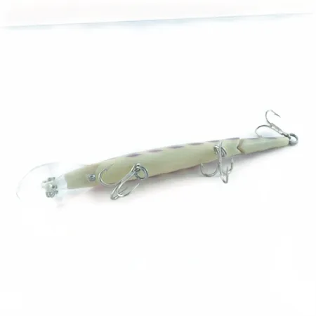 Rebel Fastrac F12 Jointed, 12,5g Vit/Lila, Ledad Vobbler #23717