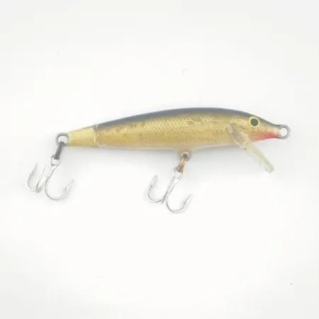 Rapala Original Floater F7, Guld, 4g, Flytande wobbler #23730