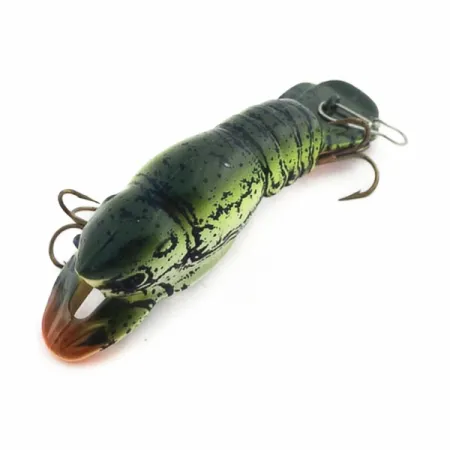 Mann's Hackleback, 7g, Green Crawdad, Flytande wobbler #23784