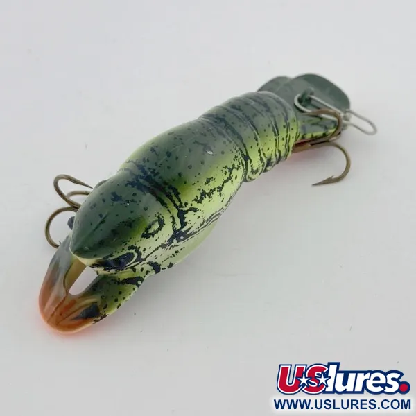 Mann's Hackleback, 7g, Green Crawdad, Flytande wobbler #23784