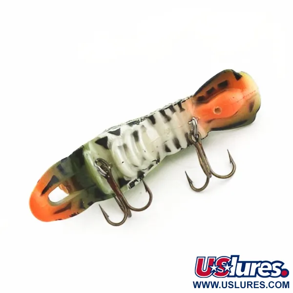 Mann's Hackleback, 7g, Green Crawdad, Flytande wobbler #23784