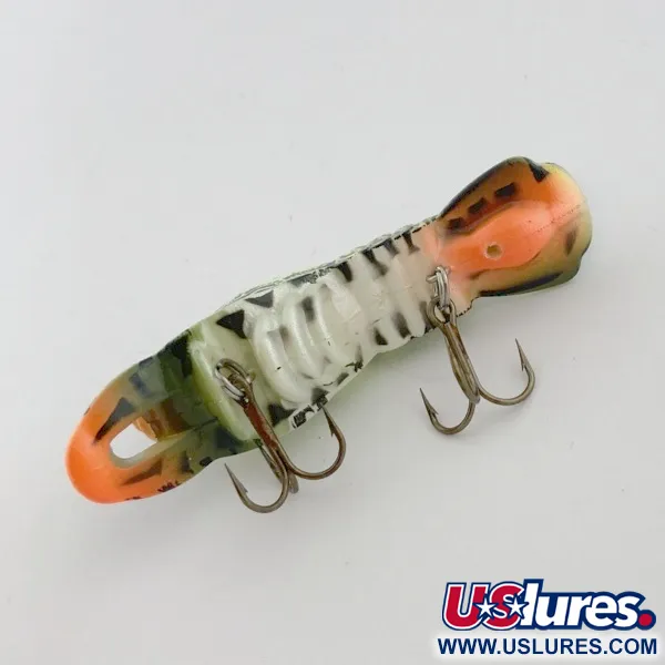 Mann's Hackleback, 7g, Green Crawdad, Flytande wobbler #23784