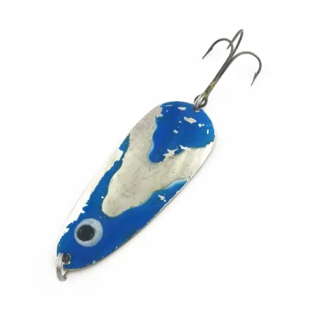 Lindy Gator, Nickel/Blå, 45g, Skeddrag #23799