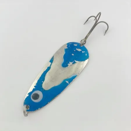 Lindy Gator, Nickel/Blå, 45g, Skeddrag #23799