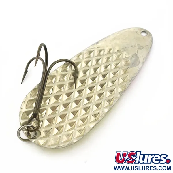 Lindy Gator, 55g, röd/vit/nickel, Skeddrag #23800